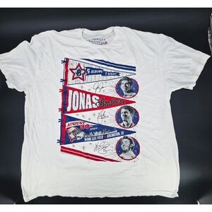 Jonas Brothers Concert T Shirt 2XL August 30 23 Globe Life Field Arlington Texas
